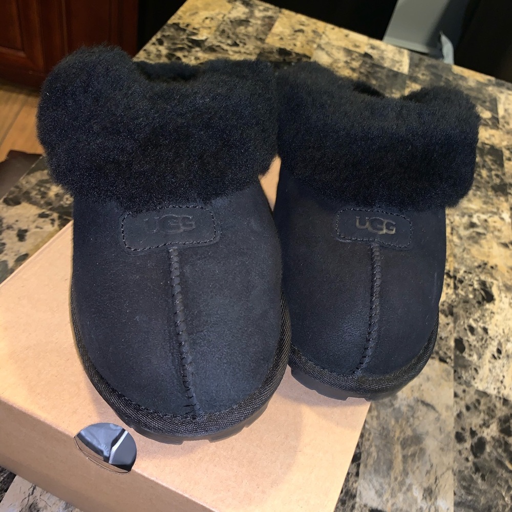 UGG Black Coquette Slippers